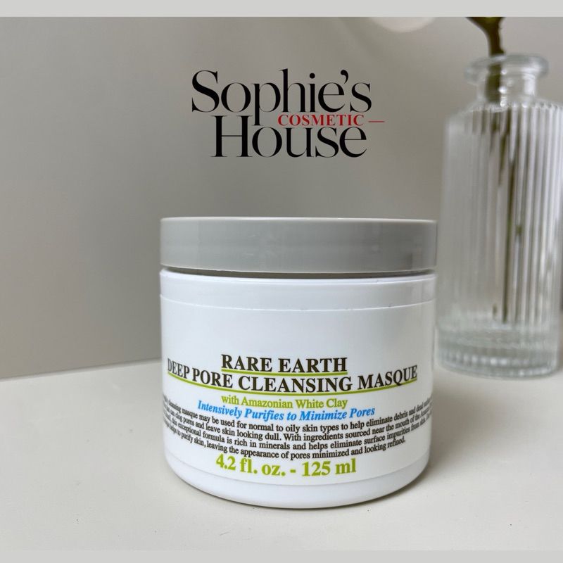 Mặt nạ đất sét KIEHL'S Rare Earth Deep Pore Cleansing Masque 125ml