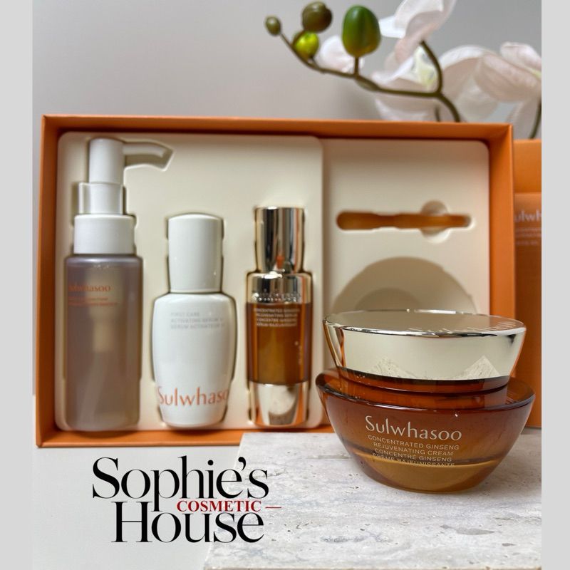 Set kem dưỡng 60ml + mini / Kem dưỡng nhân sâm tái tạo da Sulwhasoo Concentrate Ginseng Renewing Cream EX / EX Classic
