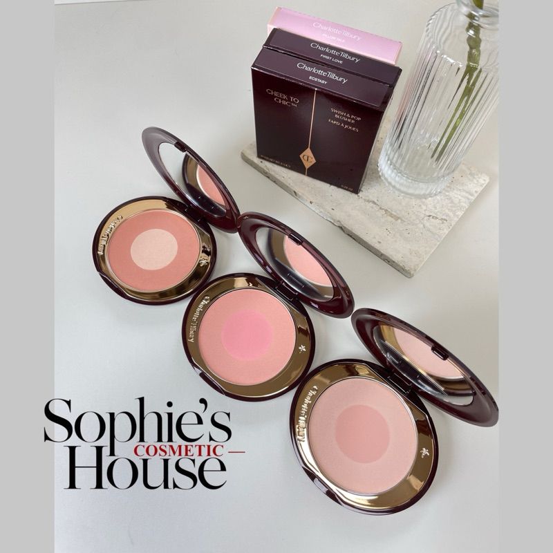 Má hồng Charlotte Tilbury Cheek to Chic các màu