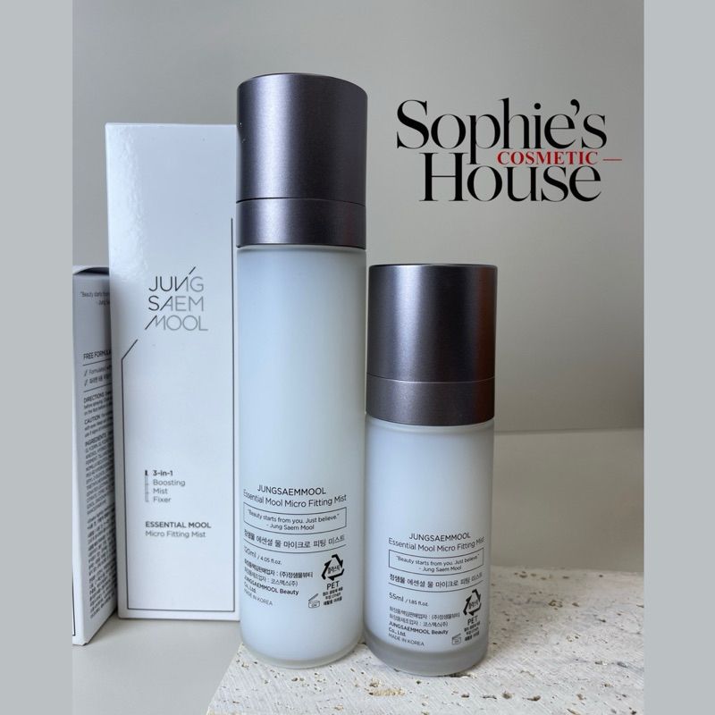 Xịt giữ makeup Jung Saem Mool 3 in 1 Micro Fitting Mist