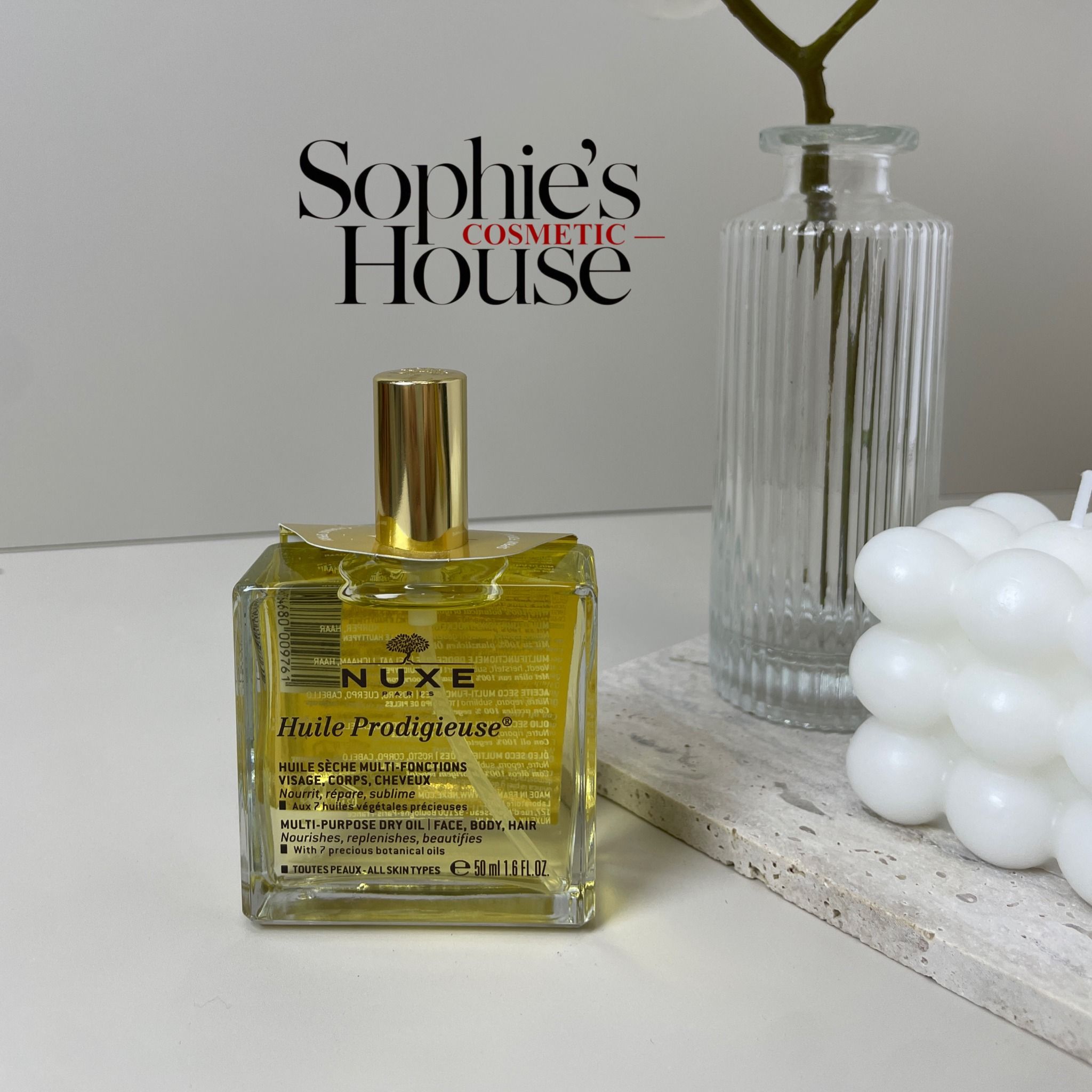 50ml / 100ml - Dầu dưỡng đa năng NUXE Multi Purpose Dry Oil