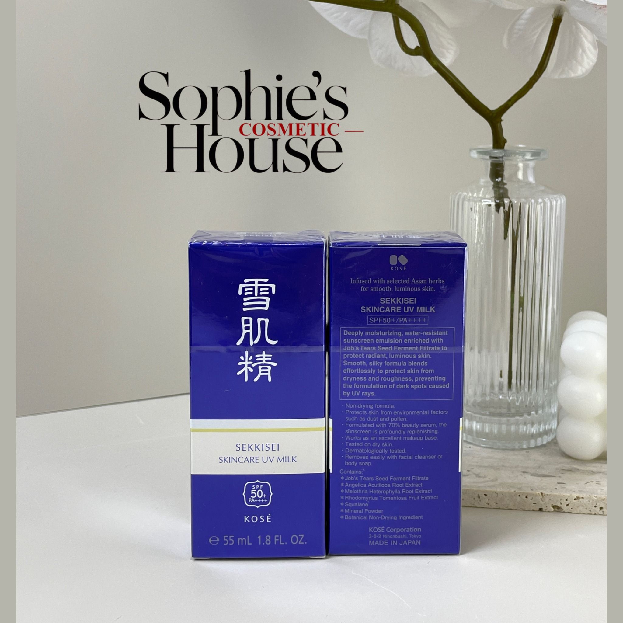 Kem chống nắng KOSE Milk SPF50+ / PA++++