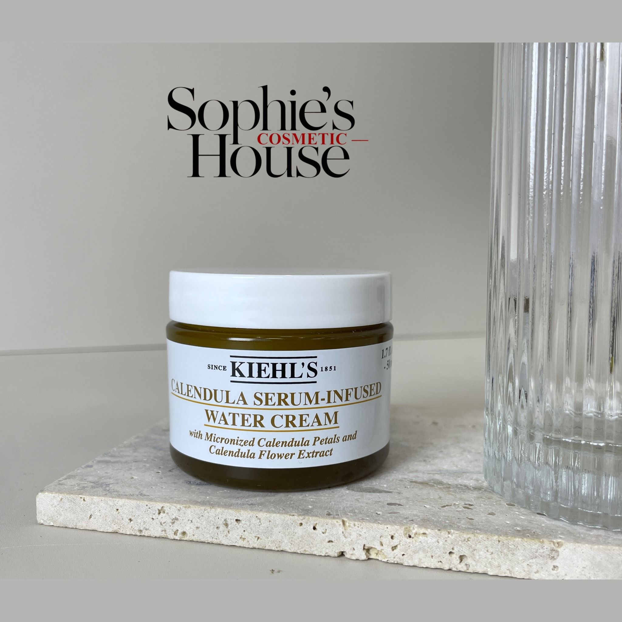 Kem dưỡng hoa cúc Kiehl’s Calendula Serum Infused Water Cream
