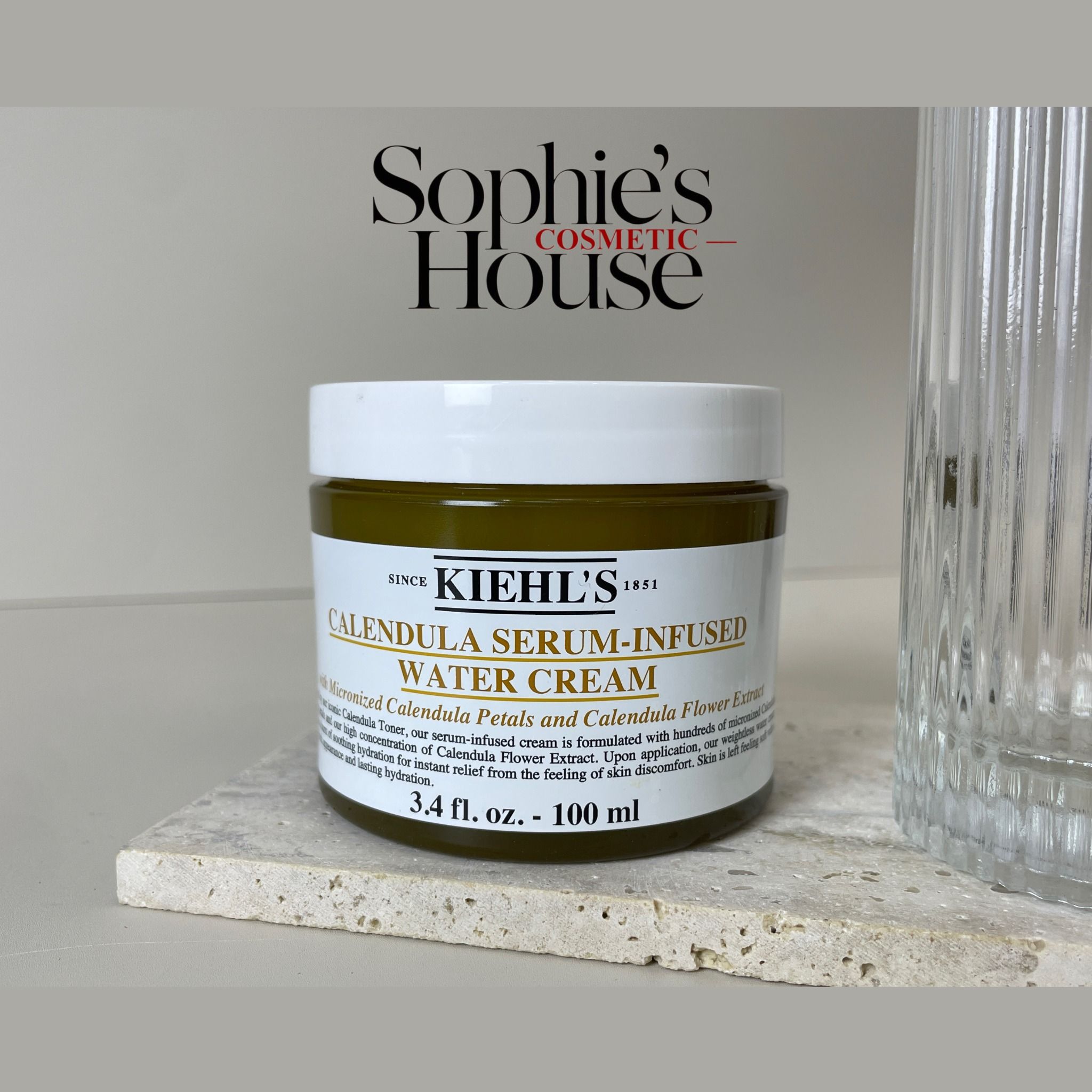 Kem dưỡng hoa cúc Kiehl’s Calendula Serum Infused Water Cream