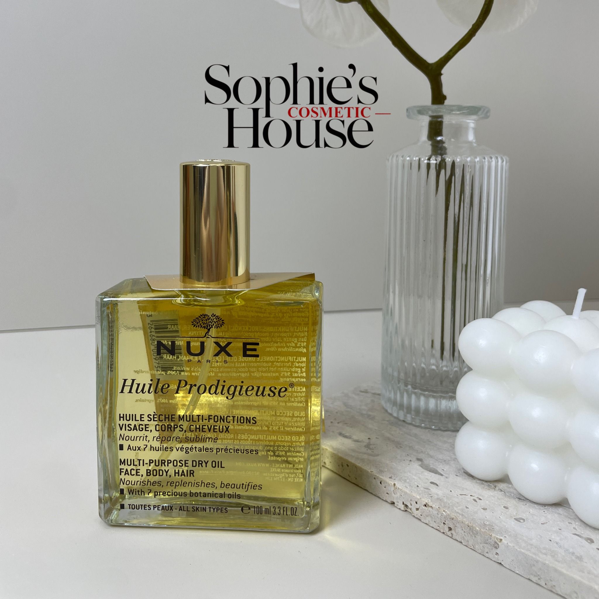 50ml / 100ml - Dầu dưỡng đa năng NUXE Multi Purpose Dry Oil