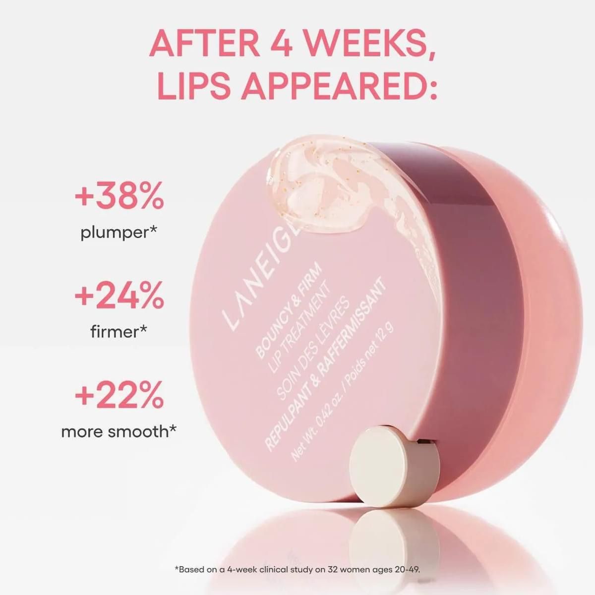 Gel dưỡng môi Laneige Bouncy Firm Lip Treatment Balm