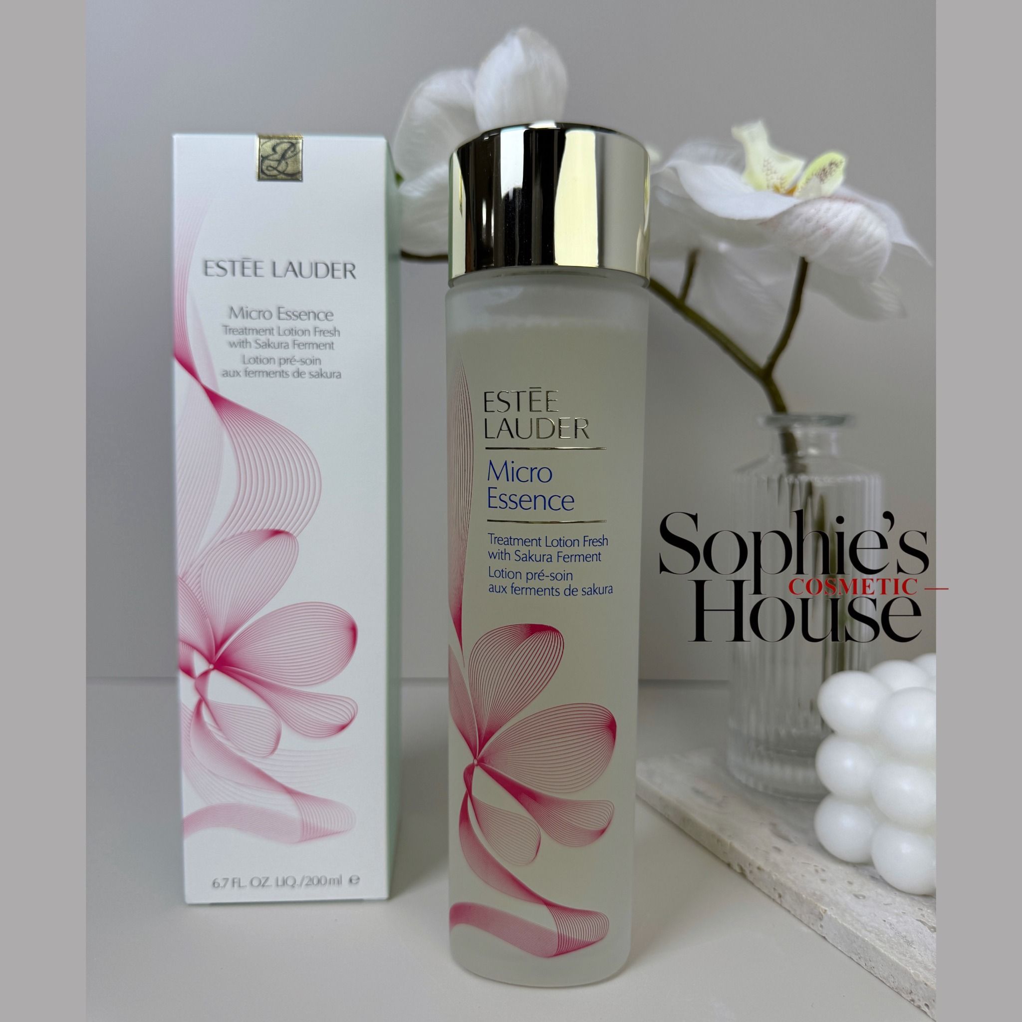 Nước thần Estee Lauder Micro Essence Bio Ferment / Sakura Ferment 200ml