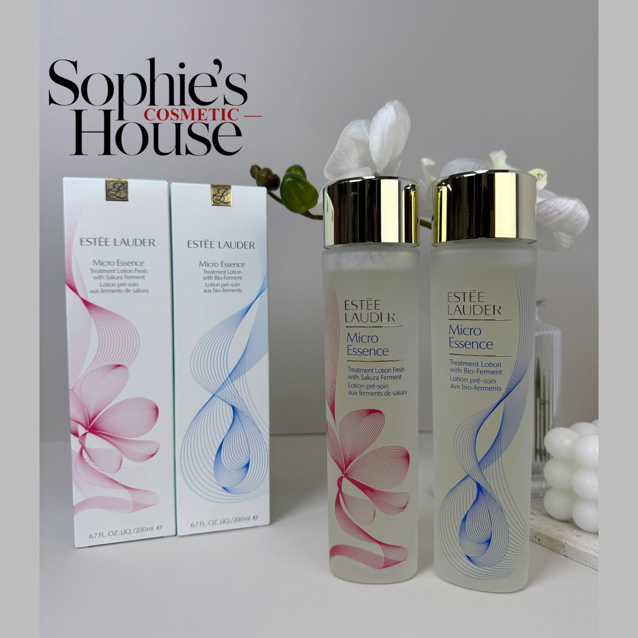 Nước thần Estee Lauder Micro Essence Bio Ferment / Sakura Ferment 200ml