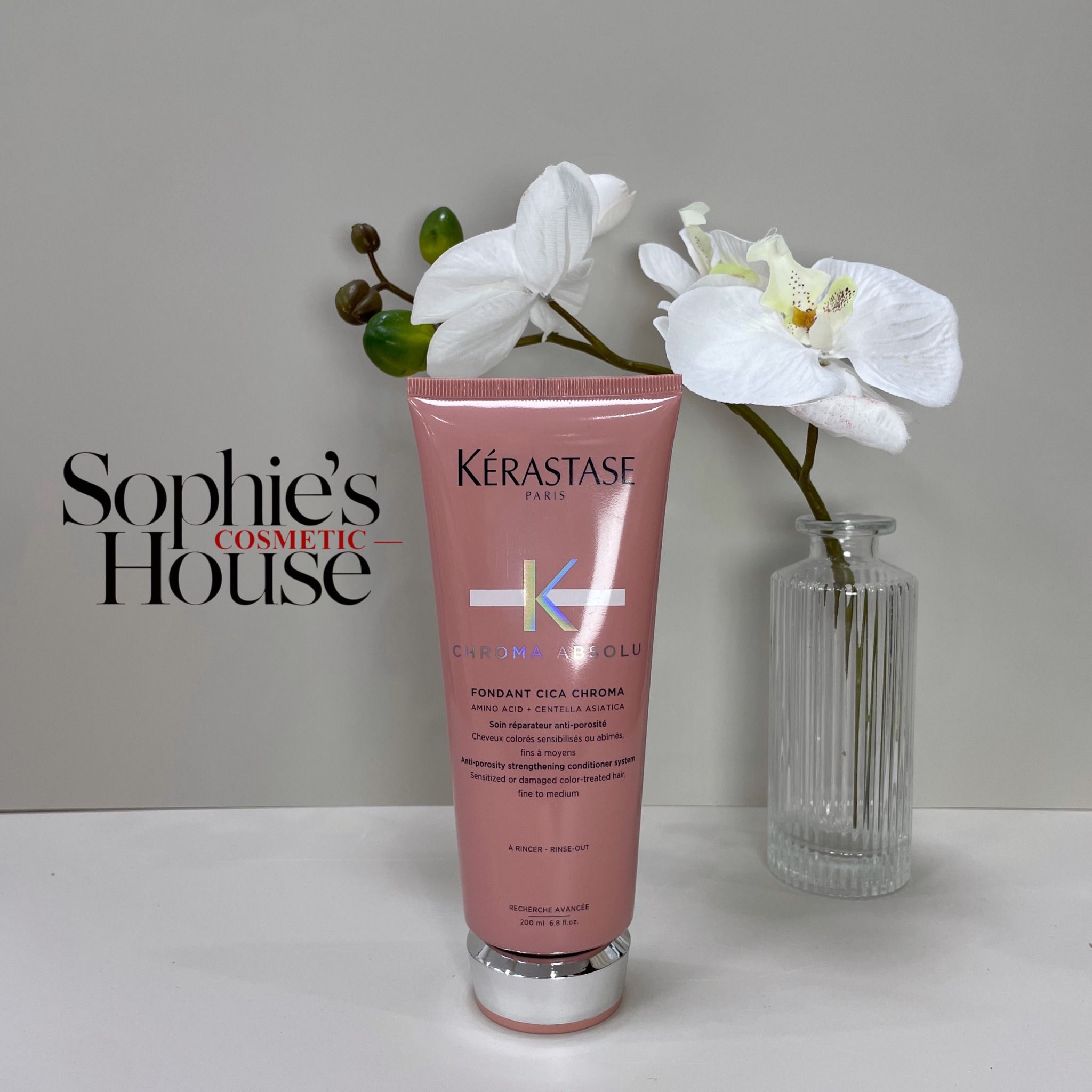 Bộ dầu gội xả bảo vệ màu, phục hồi tóc nhuộm Kerastase Chroma Absolu