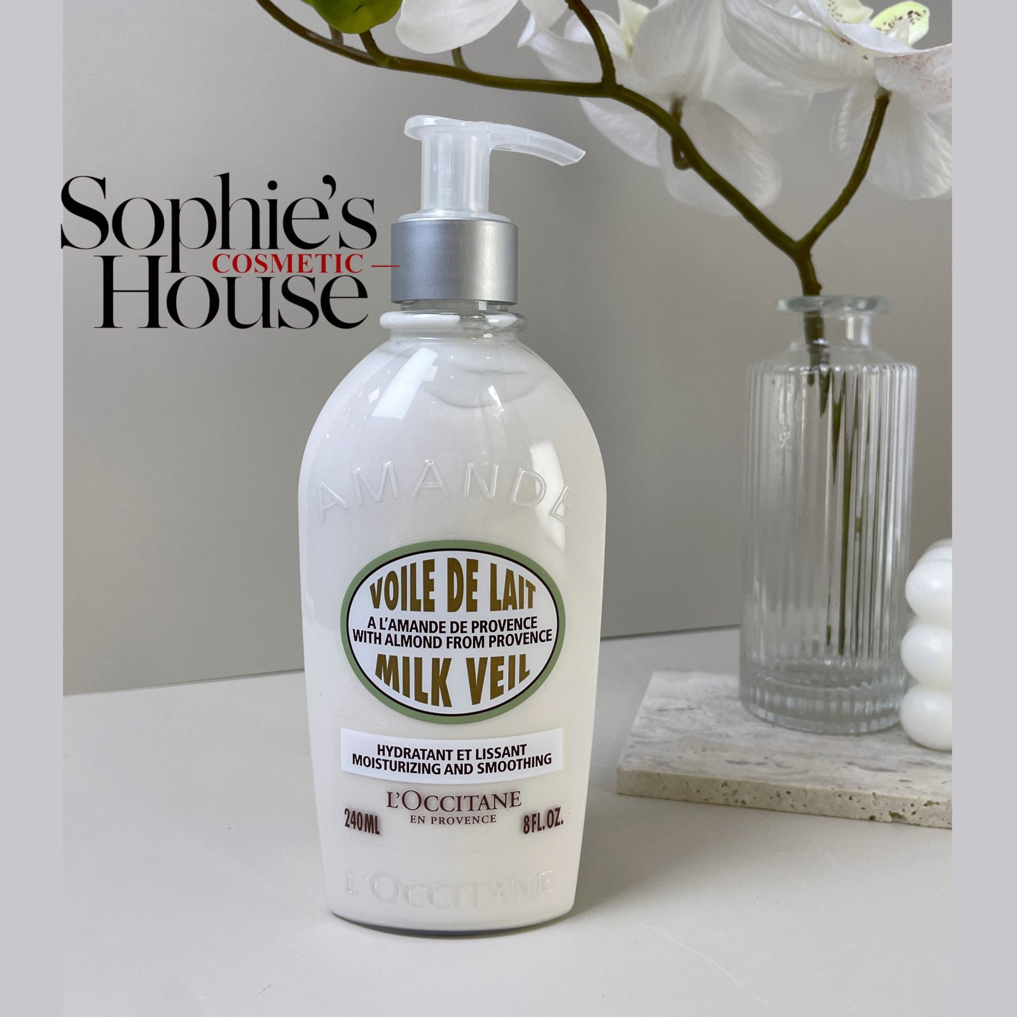 Sữa dưỡng thể hạnh nhân L'Occitane Almond Milk Veil 240ml