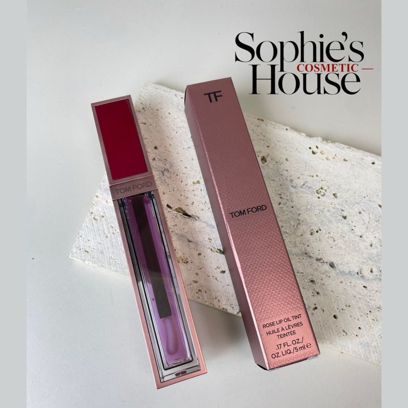 New 2025 / Son dưỡng môi Tom Ford Rose Exposed Rose Lip Oil