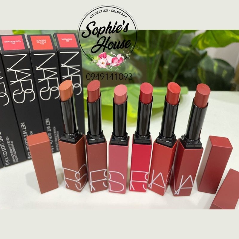 Son lì NARS Powermatte Lipstick các màu