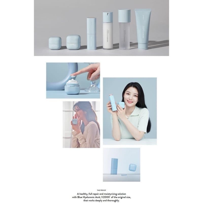 Set 2 sản phẩm nước toner / sữa dưỡng Laneige water bank