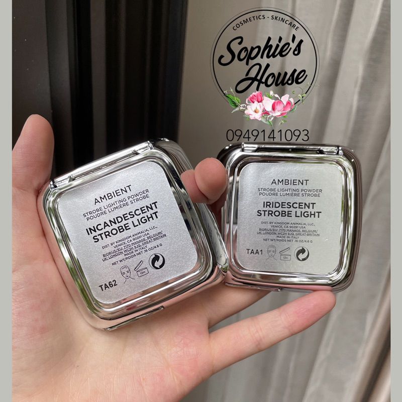 Fullsize 4.6g - Phấn bắt sáng Hourglass Ambient Strobe Lighting Powder Incandescent / Iridescent