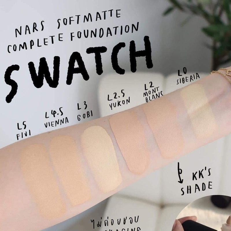 Kem nền NARS Soft Matte Complete Foundation