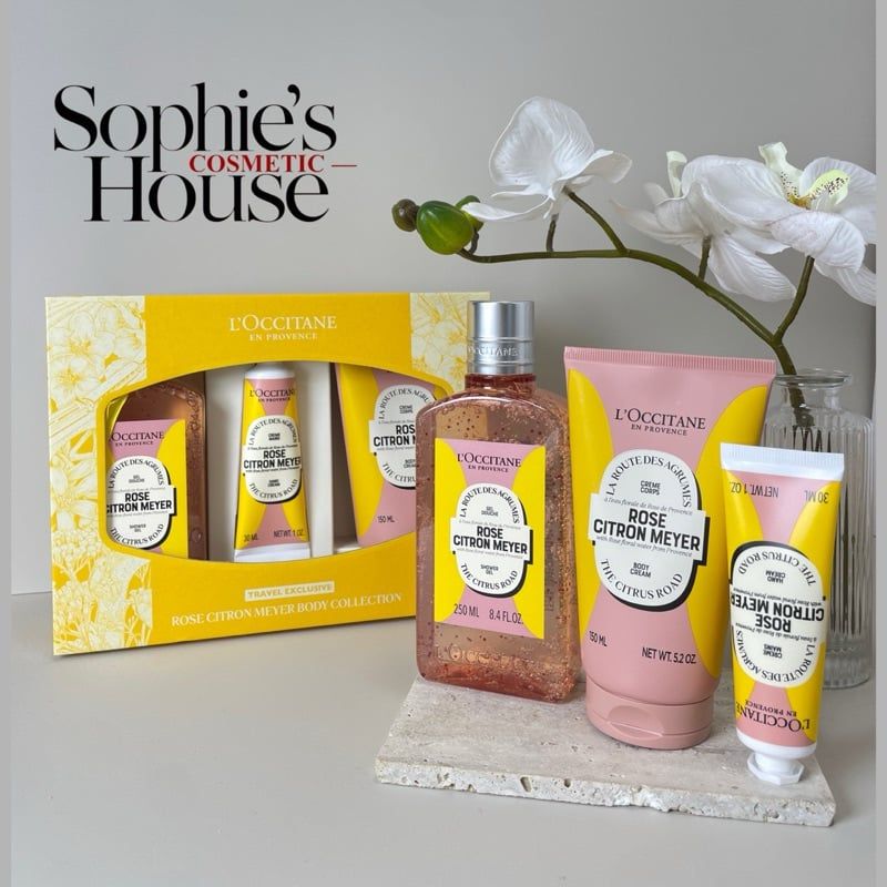 Có tách set / Set dưỡng da Loccitane Rose Citron Meyer