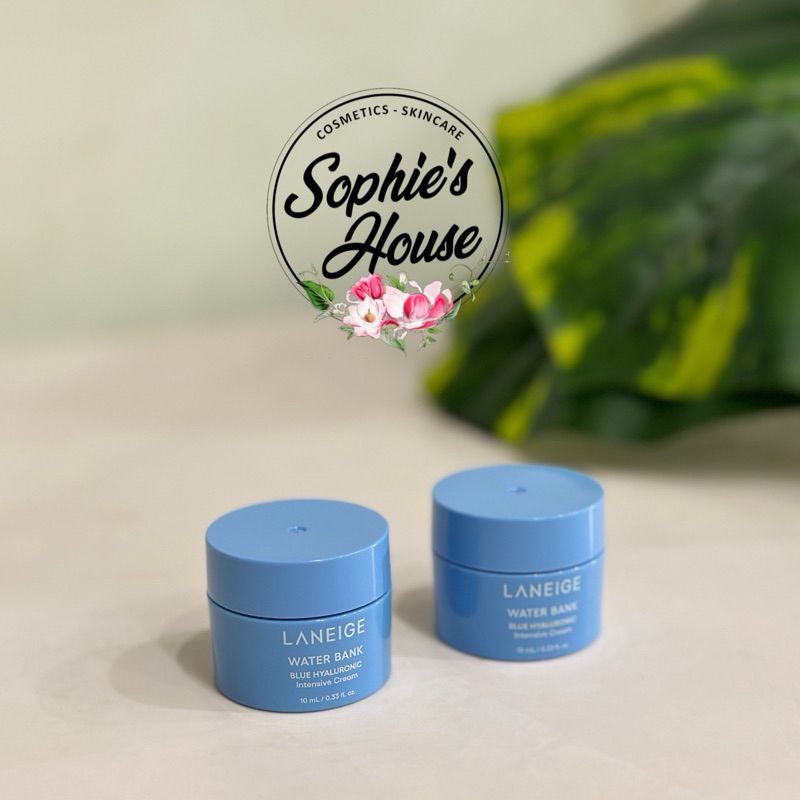 10ml/ Kem dưỡng ẩm da khô Laneige water bank intensive cream