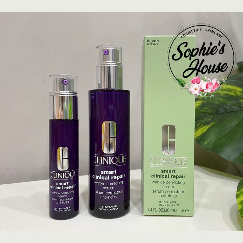30ml - 100ml / Serum chống lão hoá CLINIQUE Smart Clinical Repair Wrinkle Correcting Serum