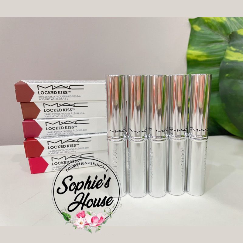 Son thỏi lì lâu trôi MAC Locked Kiss 24H Lipstick