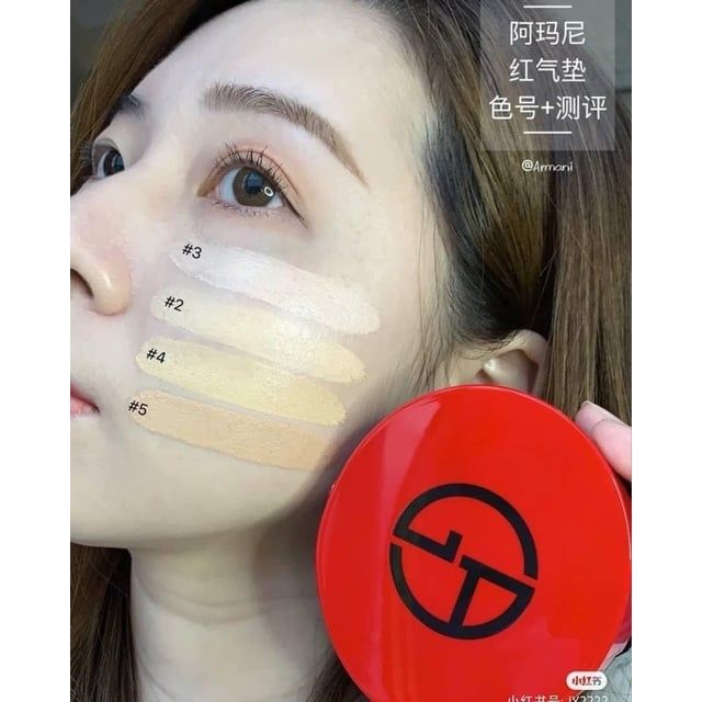 Phấn nước Giorgio Armani vỏ đỏ - Giorgio Armani to go cushion