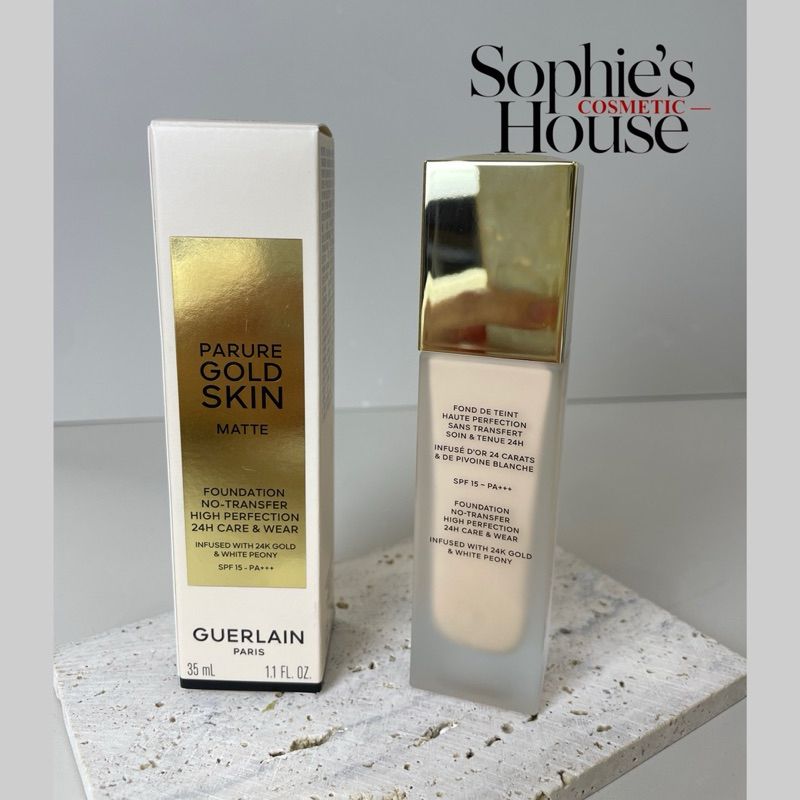 Kem nền kiềm dầu Guerlain Parure Gold Skin Matte