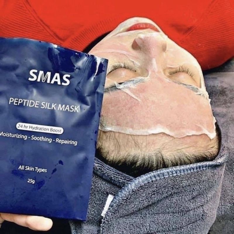 Mặt nạ phục hồi da SMAS Peptide Silk Mask