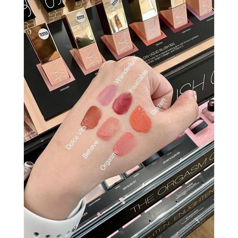 Má hồng kem NARS Afterglow Liquid Blush