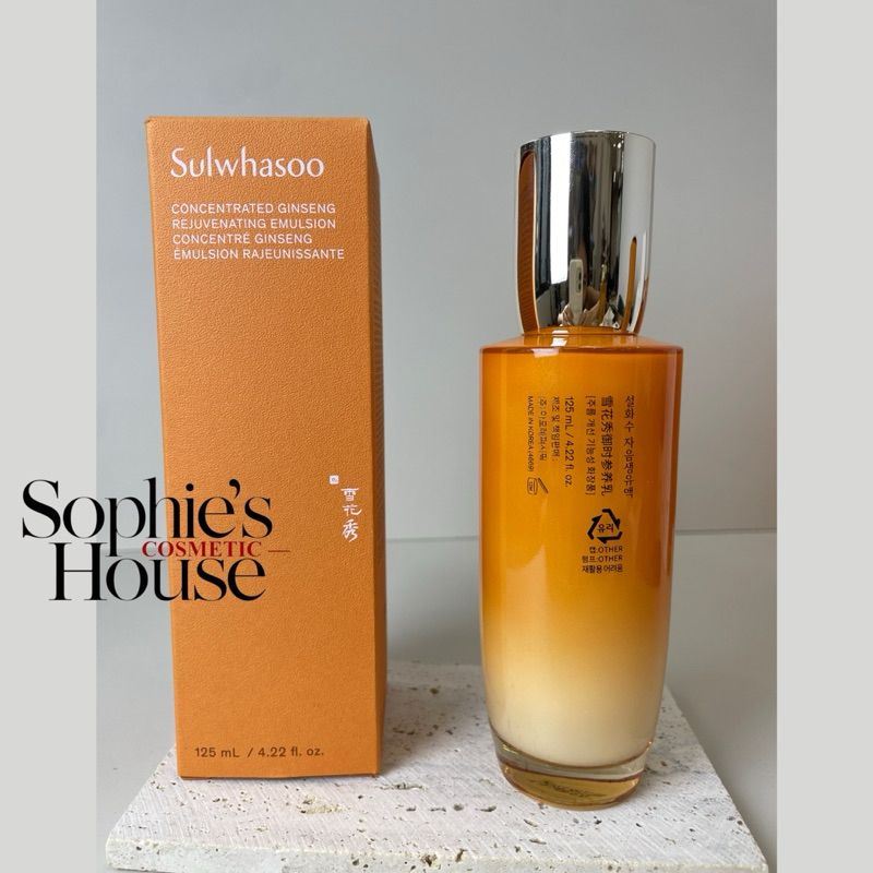 125ml / Sữa dưỡng ngừa lão hoá Sulwhasoo Concentrated Ginseng Rejuvenating Emulsion