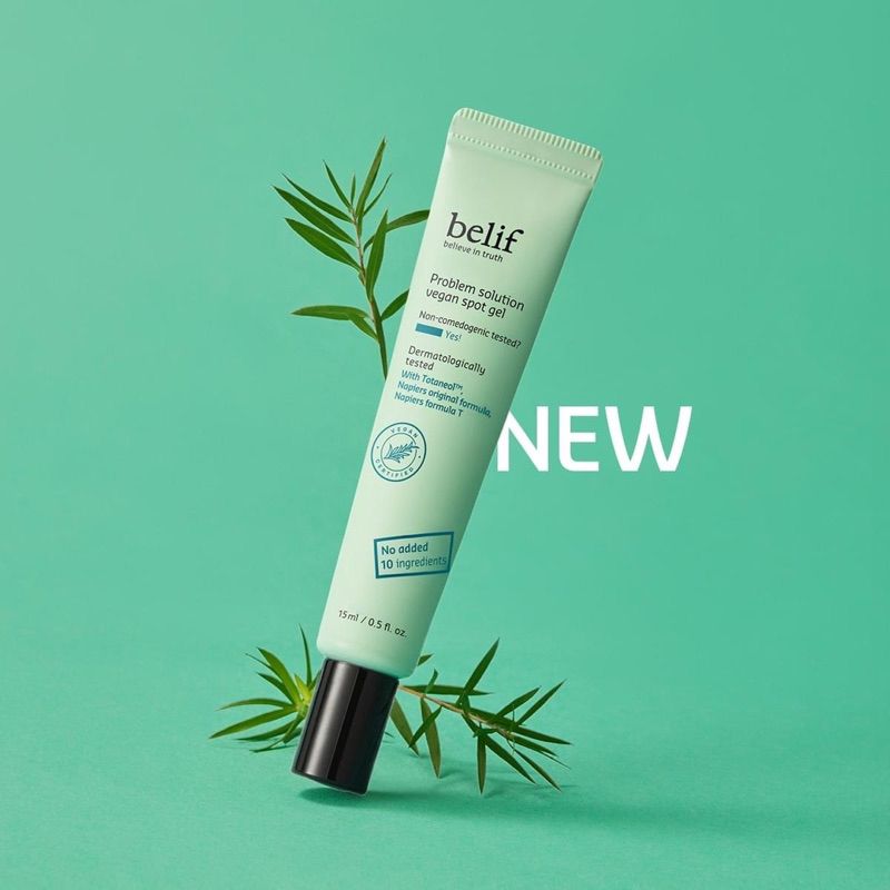 Chấm mụn BELIF Problem Solution Vegan Spot Gel 15ml