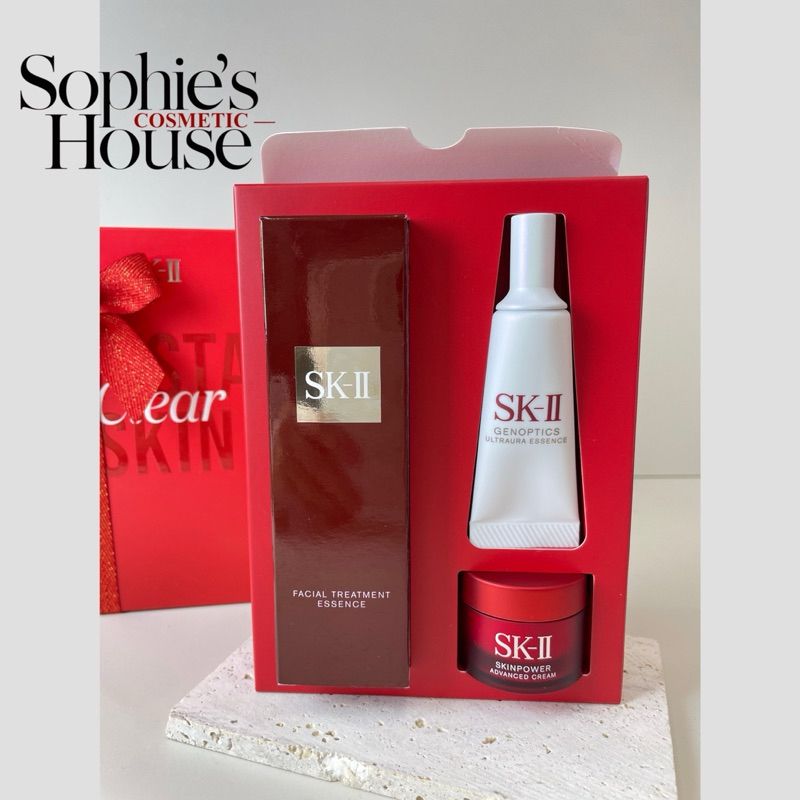 Set nước thần 75ml + mini / Set dưỡng da SKII Crystal Clear Skin