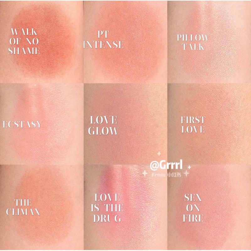 Má hồng Charlotte Tilbury Cheek to Chic các màu