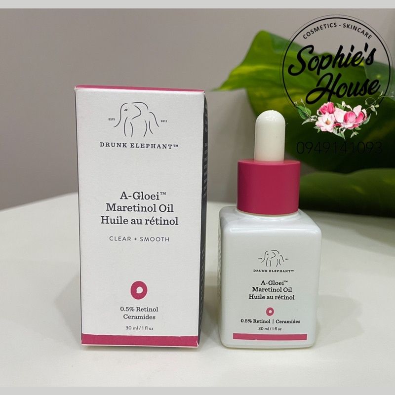 Dầu dưỡng da Drunk Elephant A-Gloei Maretinol Oil