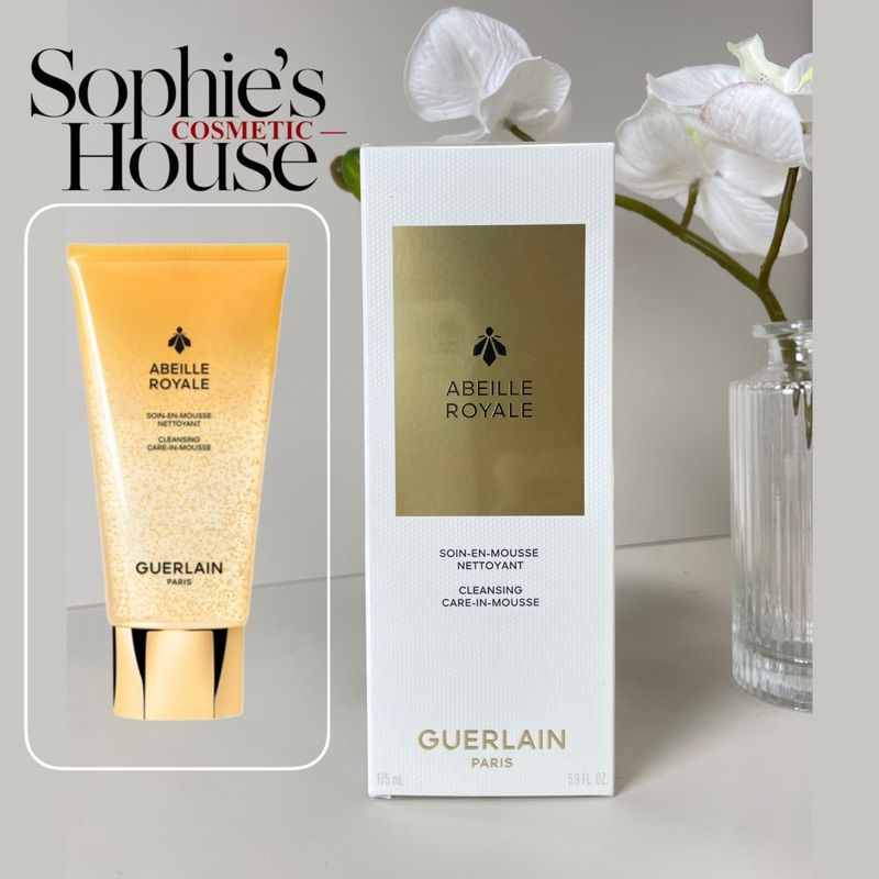 175ml / Sữa rửa mặt Guerlain Cleansing Care in Mousse