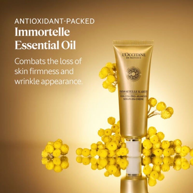 50ml - Kem dưỡng trẻ hoá vùng da cổ L'Occitane Pro Youth Neck Care Serum in cream