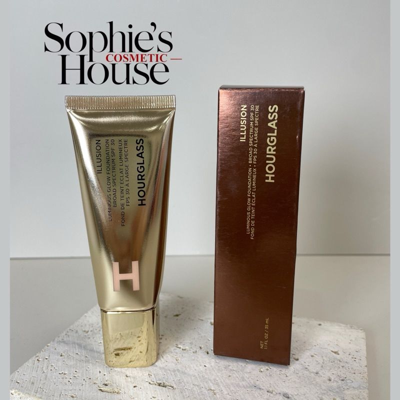 NEW / Kem nền căng bóng Hourglass Illusion Glow SPF 30