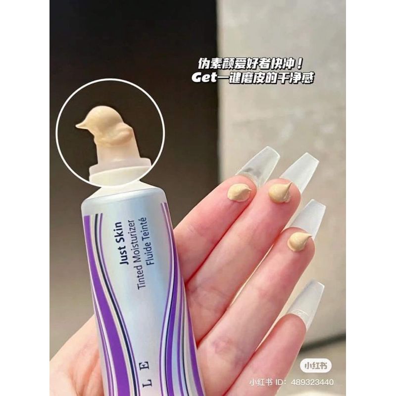 Sẵn tone Aura / Kem nền Chantecaille Just Skin Tinted Moisturizer