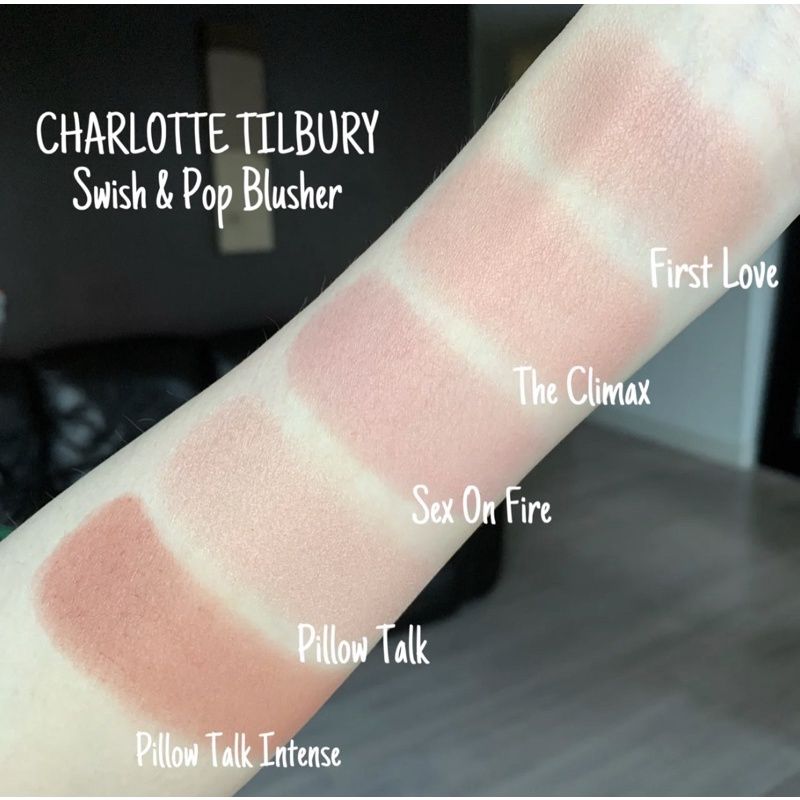 Má hồng Charlotte Tilbury Cheek to Chic các màu