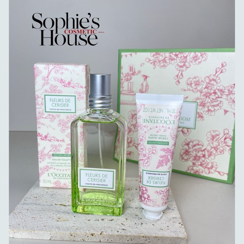 Limited 2025 / Set nước hoa Loccitane Cherry Blossom limited