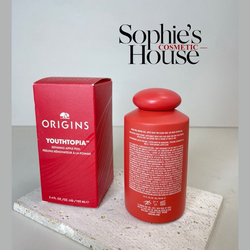 100ml / Tẩy da chết peel da Origins Youthtopia Refining Apple Peel
