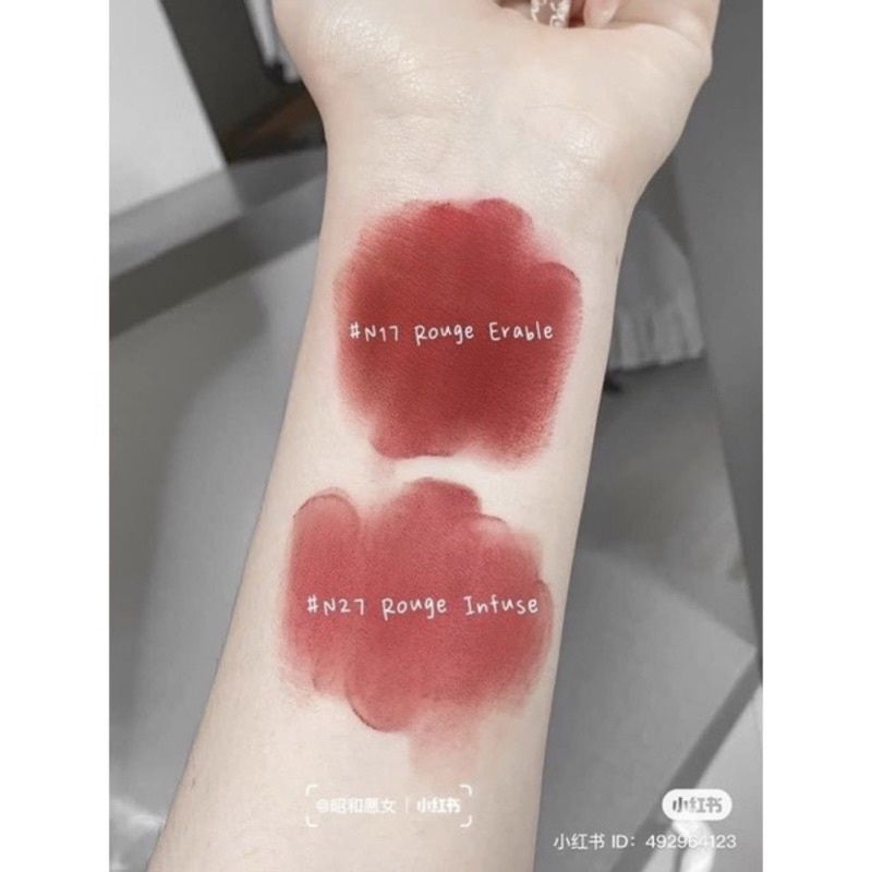 Son Givenchy vỏ nhung - Deep Velvet Matte / Sheer Velvet Matte