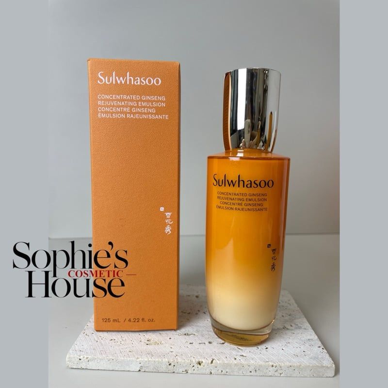 125ml / Sữa dưỡng ngừa lão hoá Sulwhasoo Concentrated Ginseng Rejuvenating Emulsion