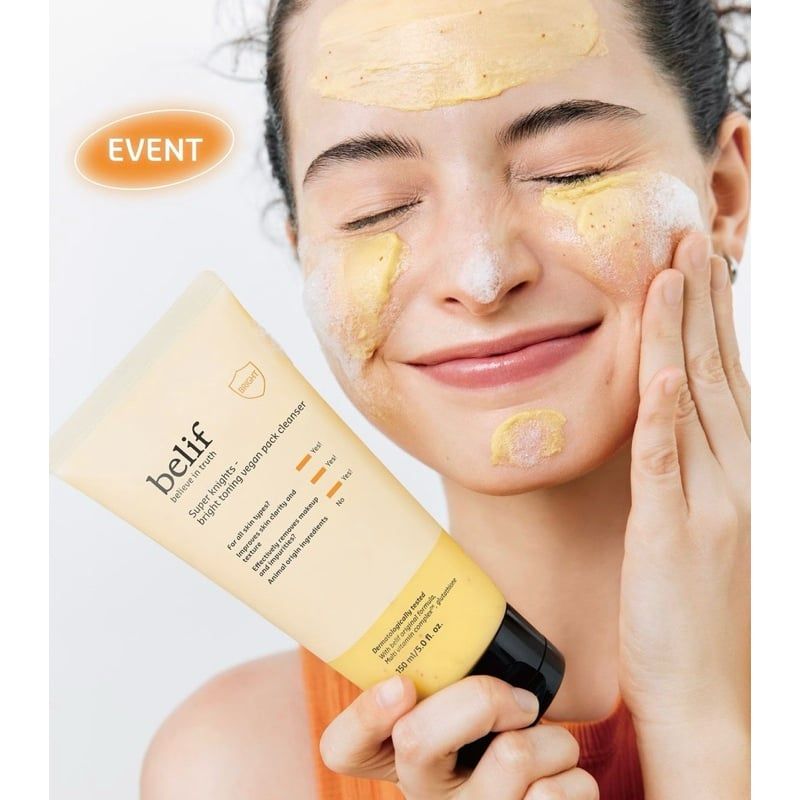 150ml / Sữa rửa mặt Belif Super Knights Cleanser