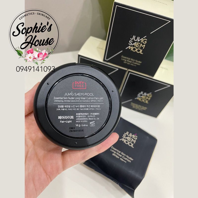 Phấn nước Jung Saem Mool Skin Nuder Long Wear Cushion