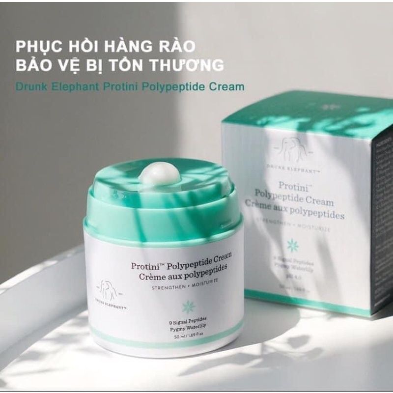50ml - Kem dưỡng ẩm phục hồi Drunk Elephant Protini Polypeptide Cream