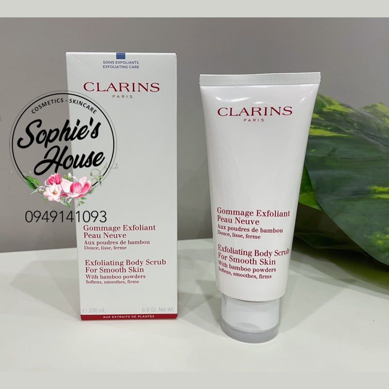 Tẩy da chết toàn thân CLARINS Exfoliating Body Scrub 200ml