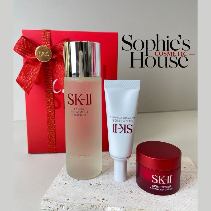 Set nước thần 75ml + mini / Set dưỡng da SKII Crystal Clear Skin