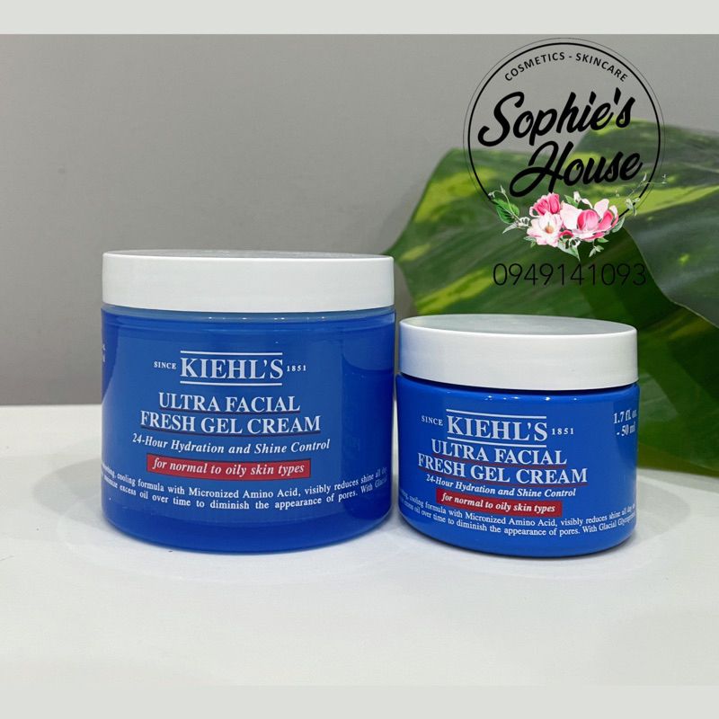 Kem dưỡng ẩm kiềm dầu Kiehl’s Ultra Facial Oil Free Gel Cream
