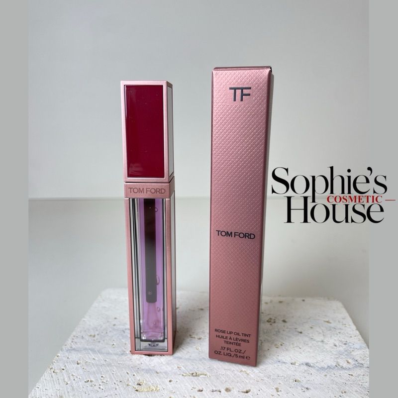 New 2025 / Son dưỡng môi Tom Ford Rose Exposed Rose Lip Oil