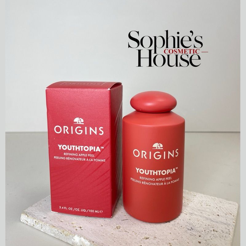 100ml / Tẩy da chết peel da Origins Youthtopia Refining Apple Peel