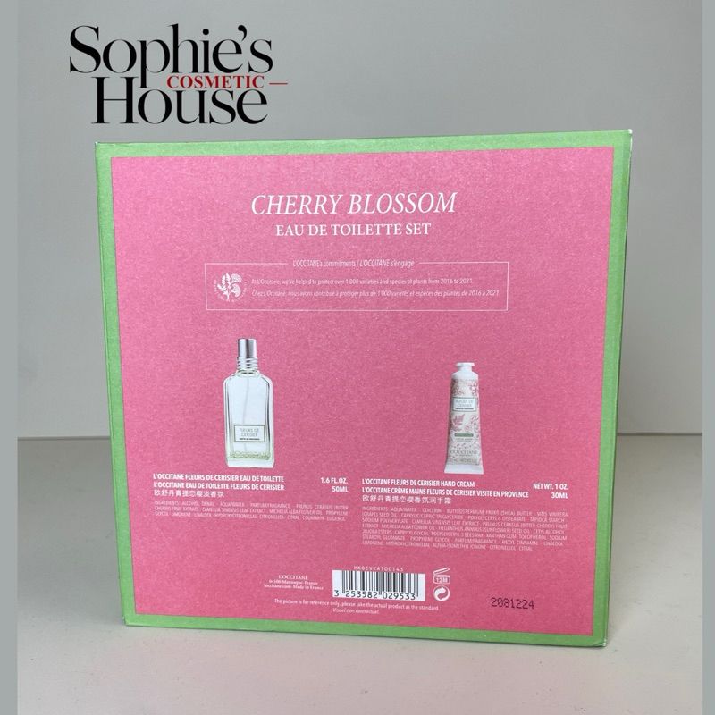 Limited 2025 / Set nước hoa Loccitane Cherry Blossom limited
